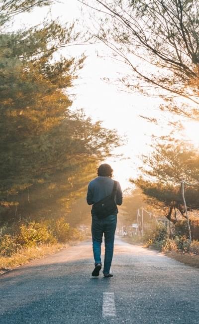 Man on a Walk